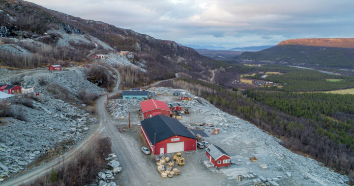 Alta groeve in Noorwegen